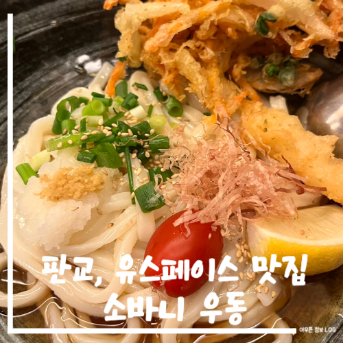 판교-소바니우동