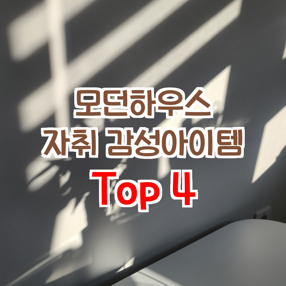  자취템_모던하우스에서 감성 자취템 구매! 성공적!