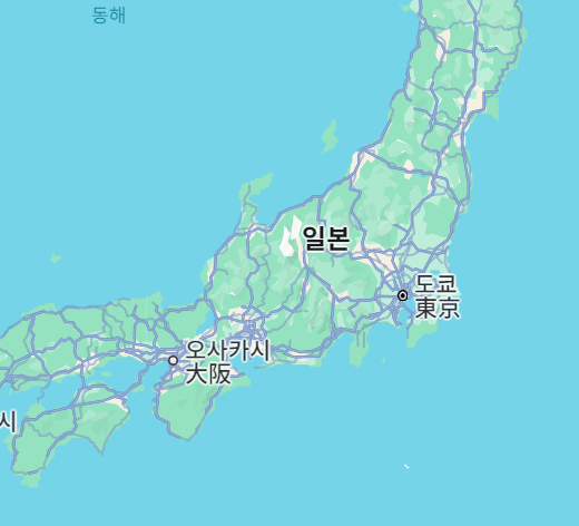 일본-지도보기