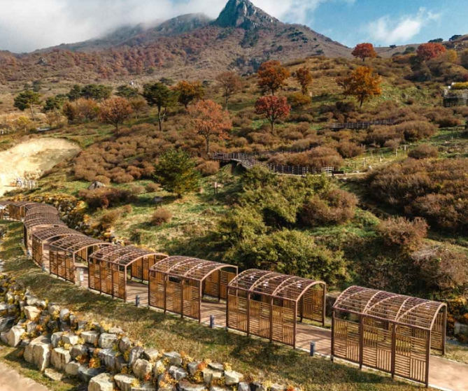 황매산 철쪽 코스