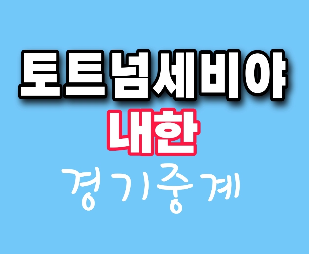  토트넘 세비야 내한 tv중계 바로가기