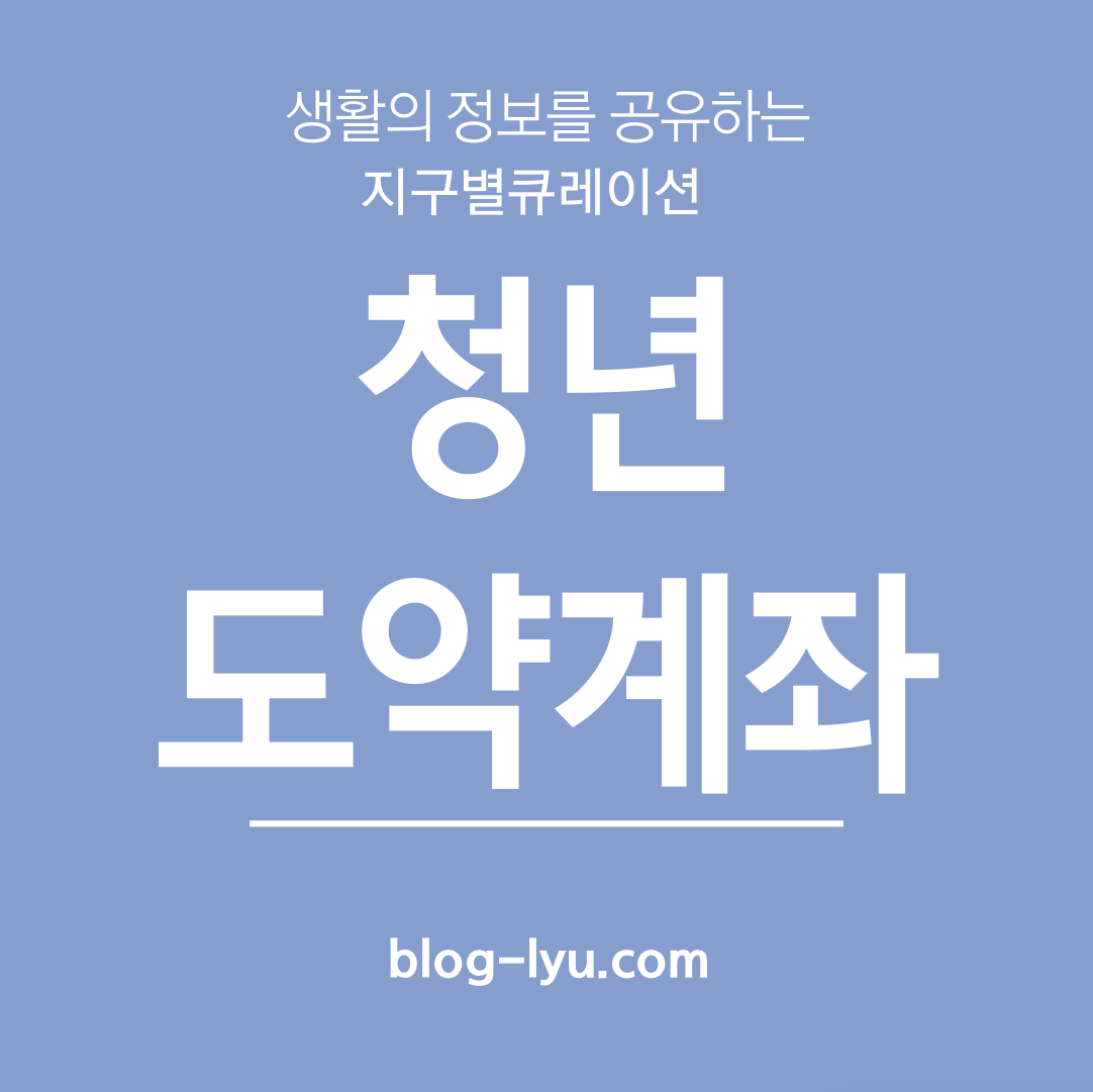  청년희망적금, 청년도약계좌 무엇을 가입해야 하는지 상세히 정리해 드립니다.