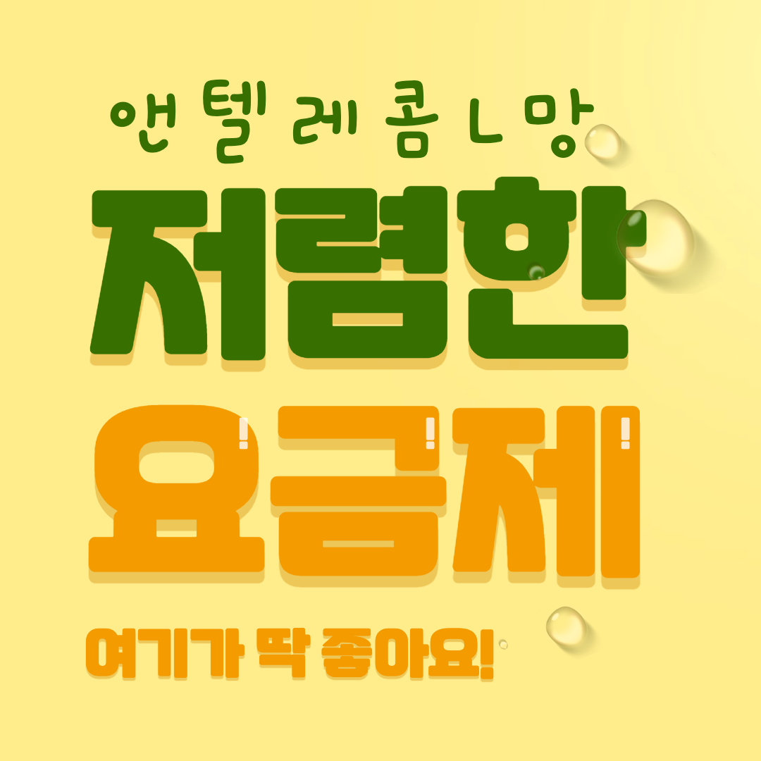  엔텔레콤 L망 저렴한 선불요금제 여기가 딱 좋네요.
