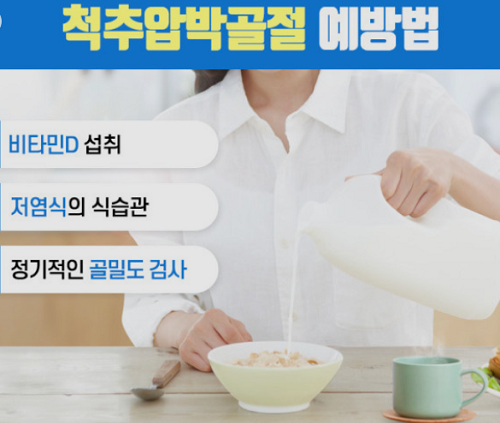 압박골절 예방법