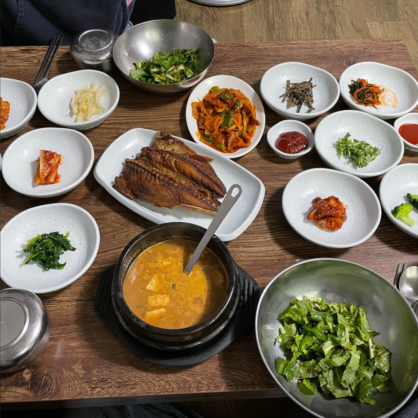 안동 산청식당 메뉴 이미지