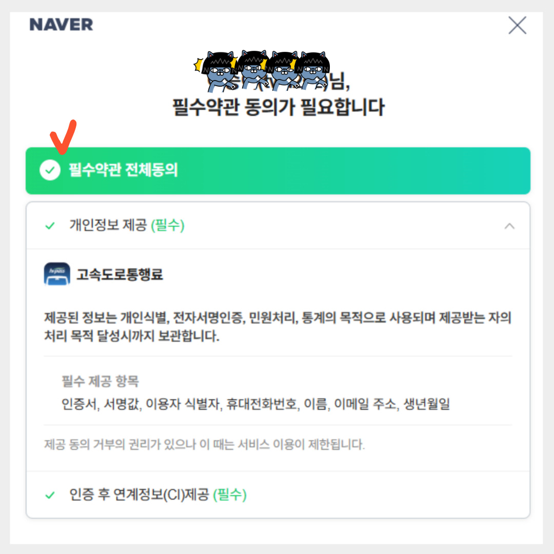 하이패스 사용내역