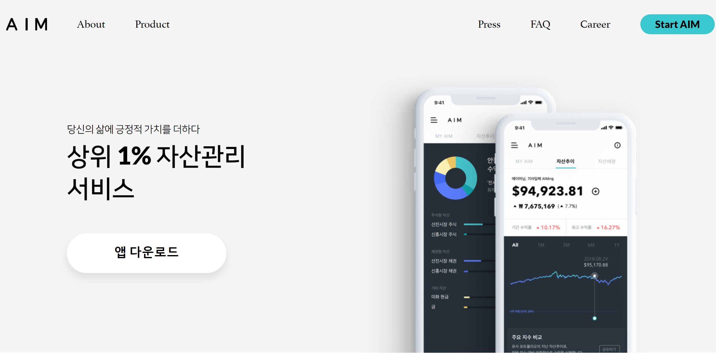  젠포트, AIM[에임], FOUNT[파운트]