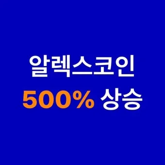 알렉스 코인 전망 시세_15