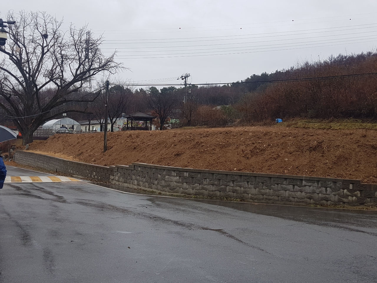 충주미니포크레인 농지농막 밭 전 성토 절토 옹벽 배수로정비작업