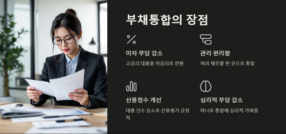 부채통합 vs 개인회생 비교