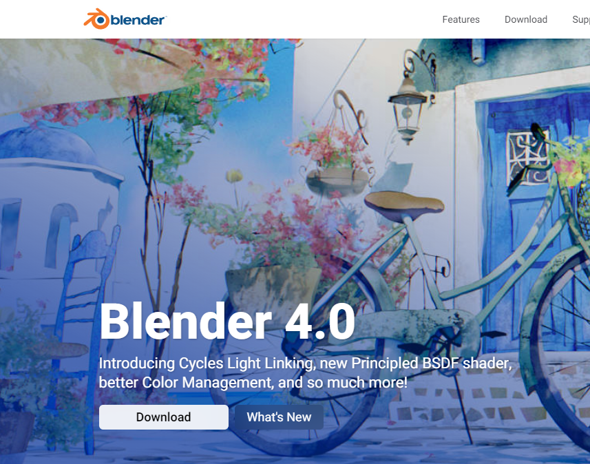  Blender 3D 프로그램 과 다른 3D프로그램 비교