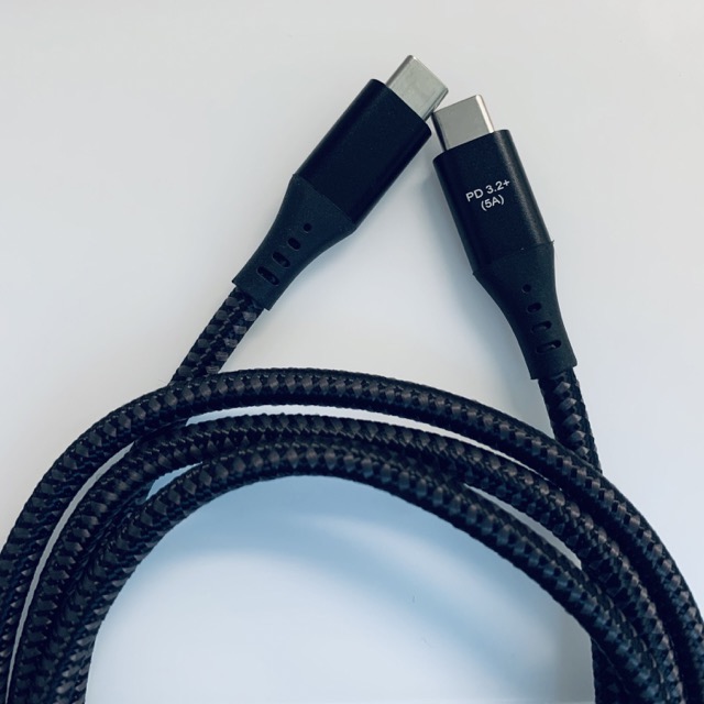 USB 3.2 gen2&times;2 C to C케이블 사진