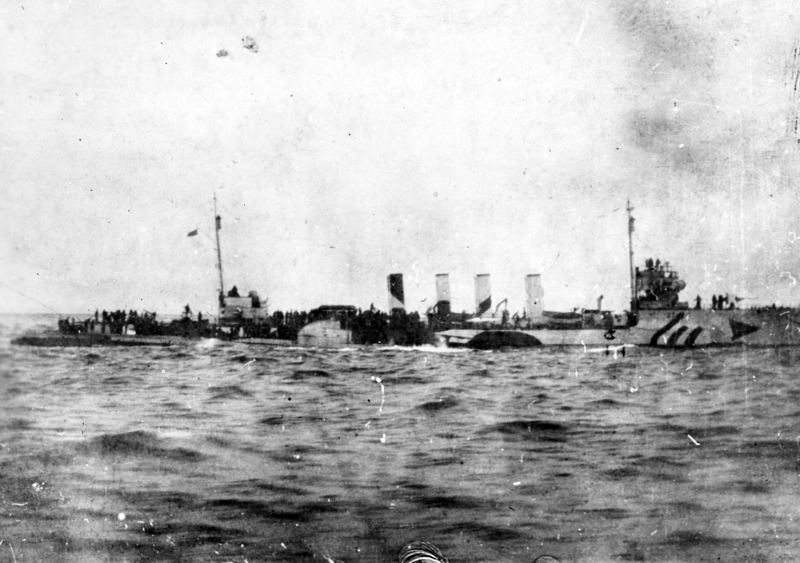 제1차 세계대전 대서양 미 해군 구축함