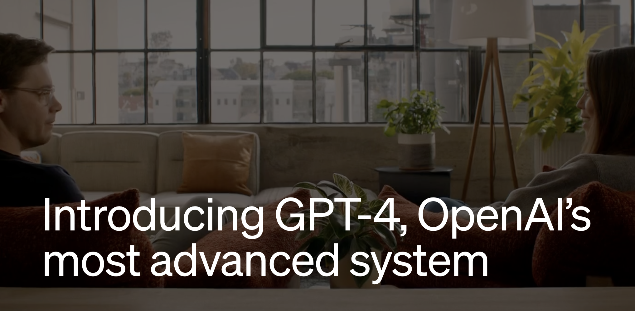 GPT-4 출시 언어 능력 수준이 사람을 능가 / GPT-4 체험할 수 있는 곳