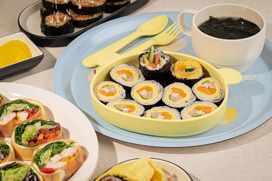 노랑김밥 이미지