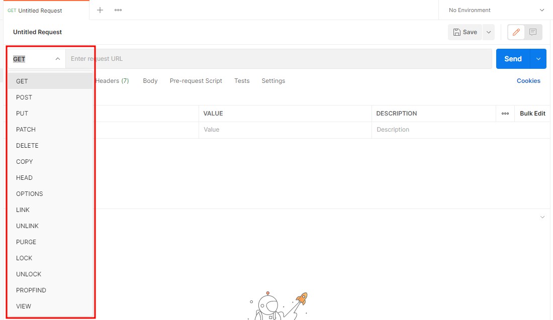 http 메서드 선택