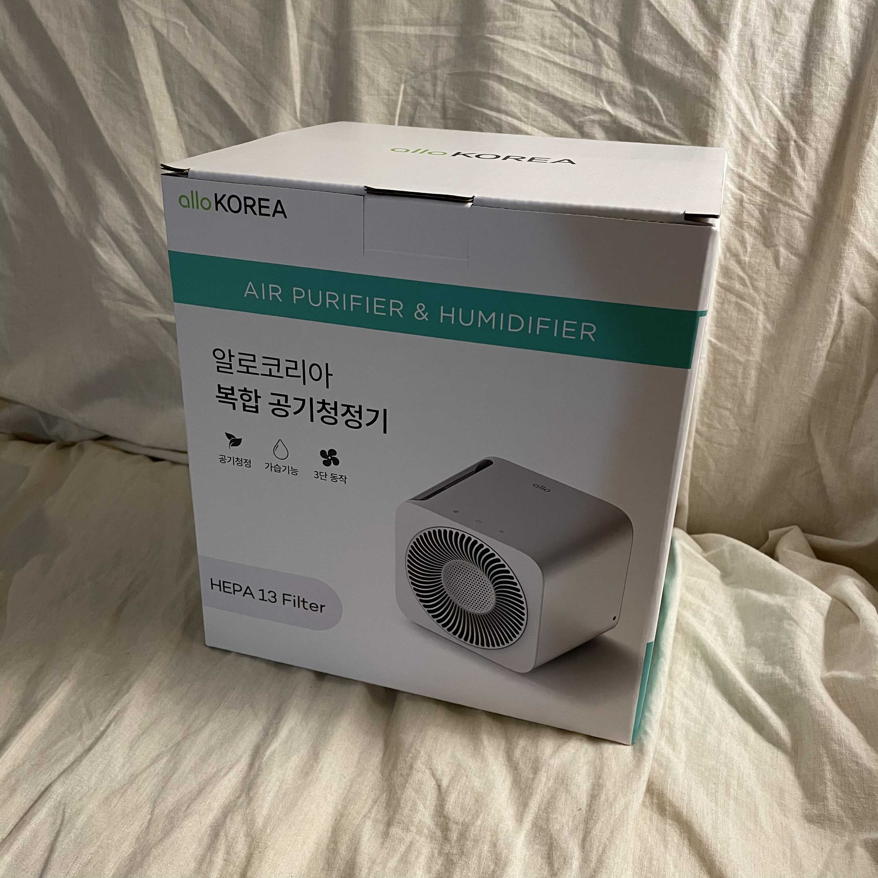  공기청정기 겸 가습기 알로 AH80 내돈내산 리뷰