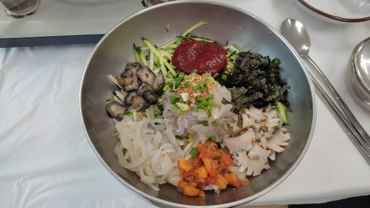 포항 마라도회식당 최강달인물회