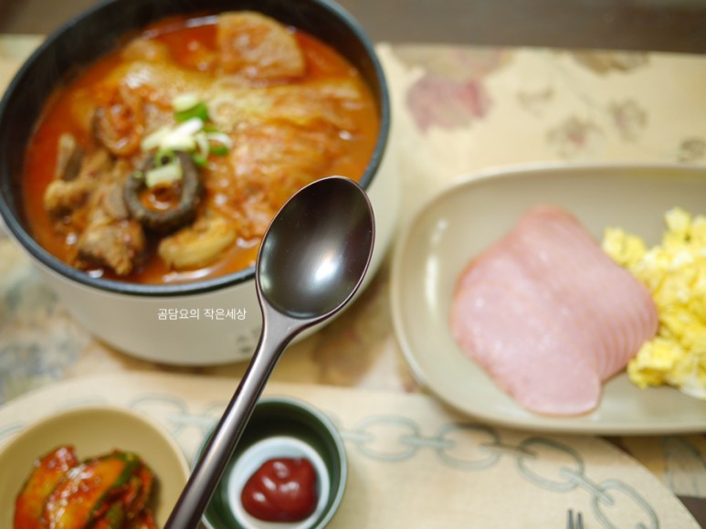 옻피움 주합칠 수공예품 옻칠 나무수저세트 고급스러운 1