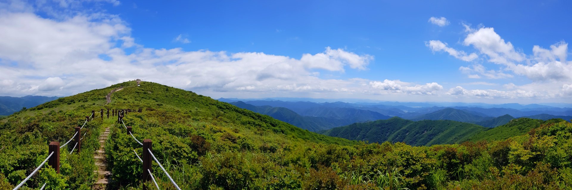울산 천황산 풍경 파노라마