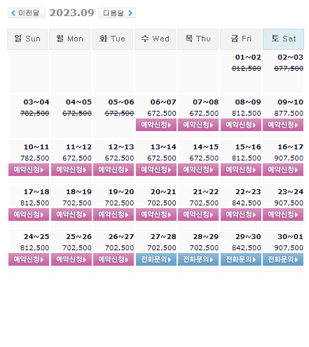 9월6일 기준: 남해 사우스케이프 CC + 아난티남해 CC 1박2일 국내 골프여행 패키지 예약 가격