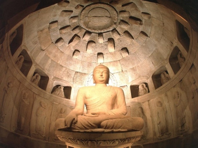 석굴암 사진