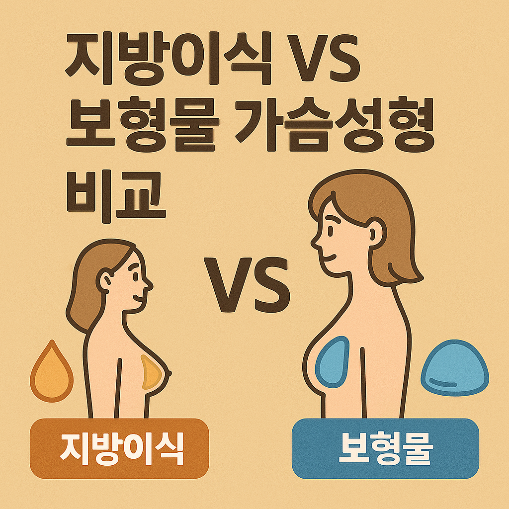 지방이식 보형물 가슴성형