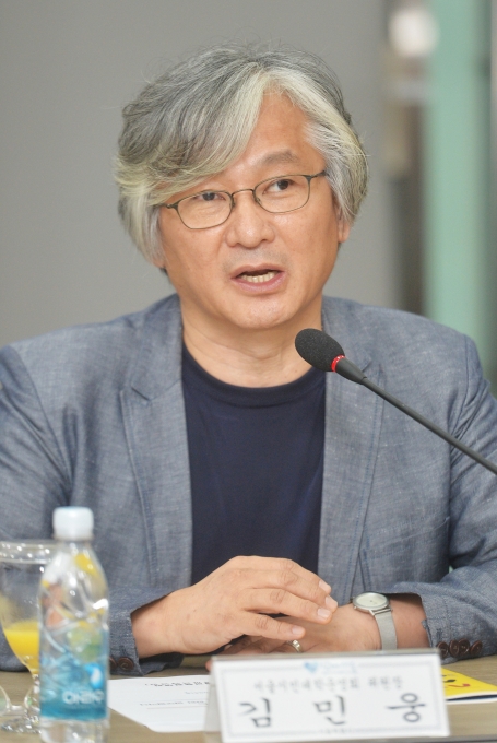 김민석 의원 형 김민웅 교수 사진