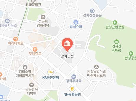 인천 강화군 차량 등록사업소 위치 이미지