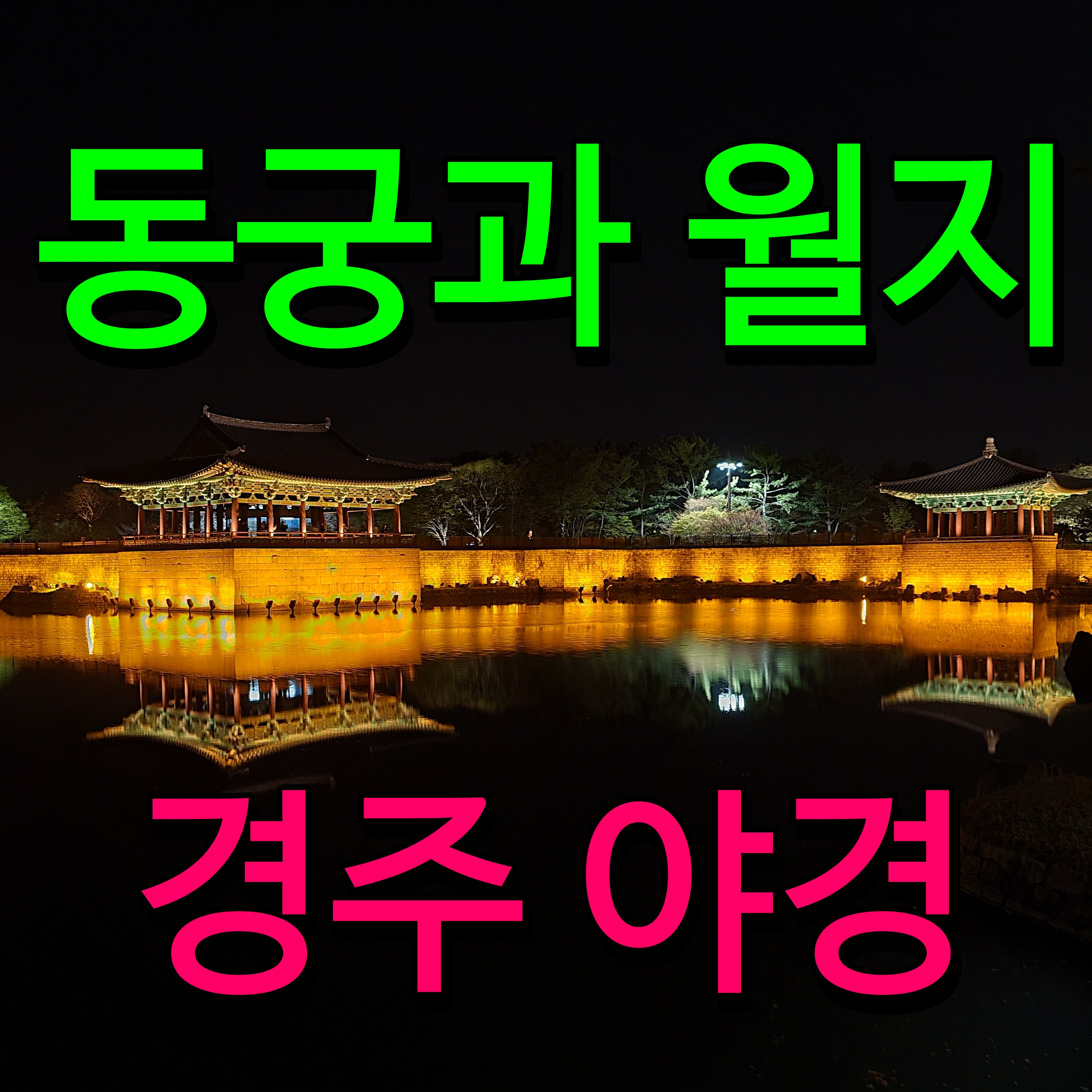  경주 동궁과 월지 야경 너무 멋있다 가볼만한곳 여행지 강추