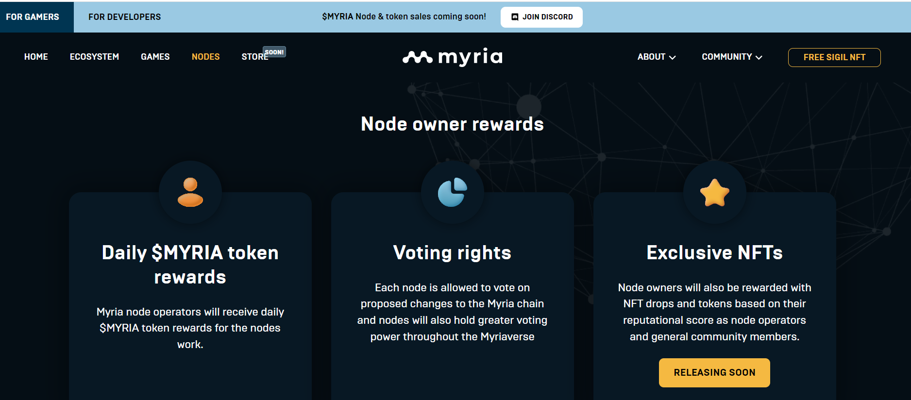  미리아 노드 화리 노가다(Myria Node)-제2의 갈라노드가 될까?
