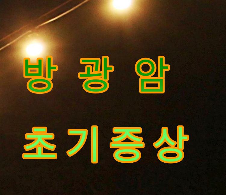  방광암의 초기 증상은 크게 없어요