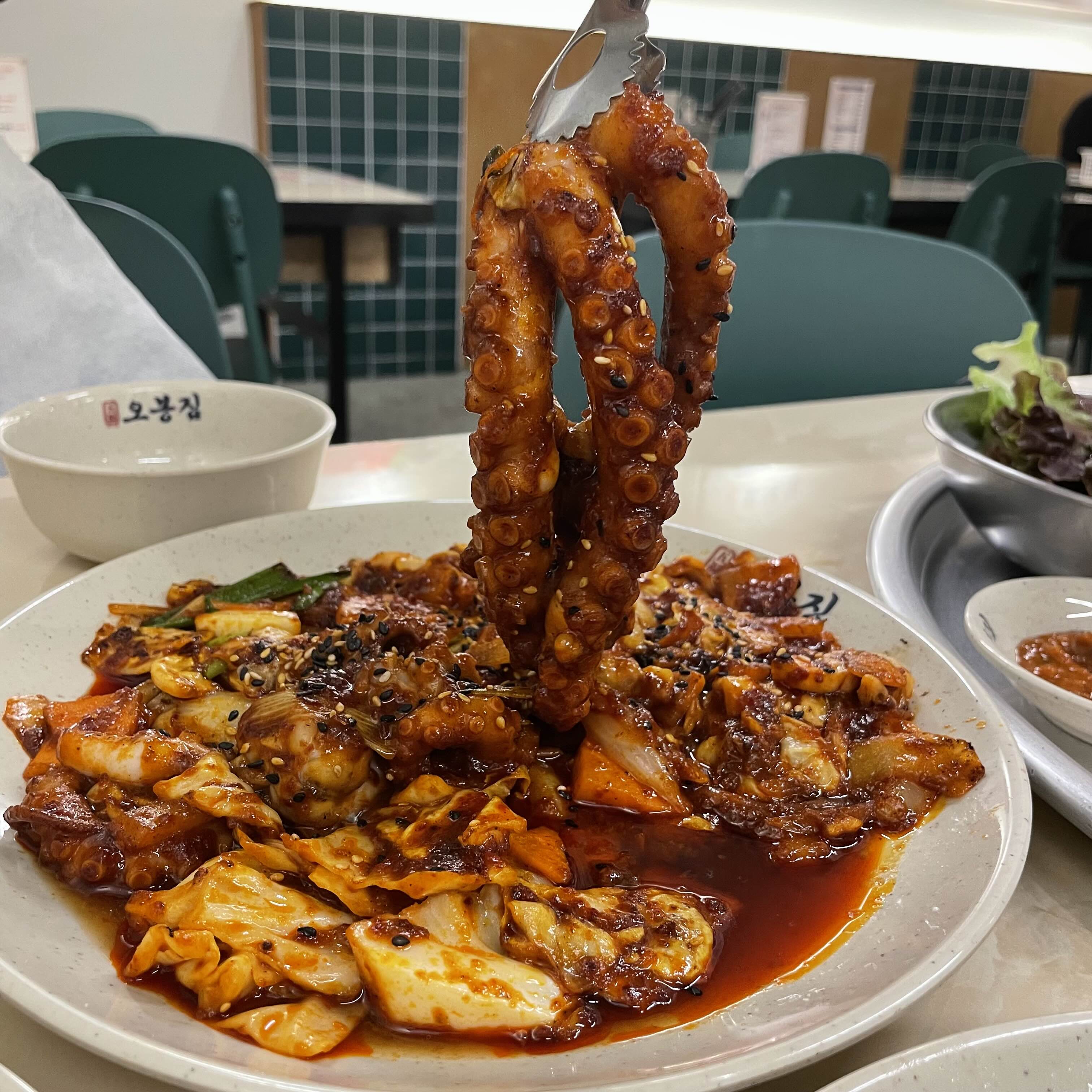 직화낙지 이미지