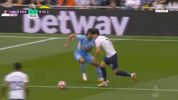  (EPL 1R) 손흥민, 개막전 토트넘 선제골.gif