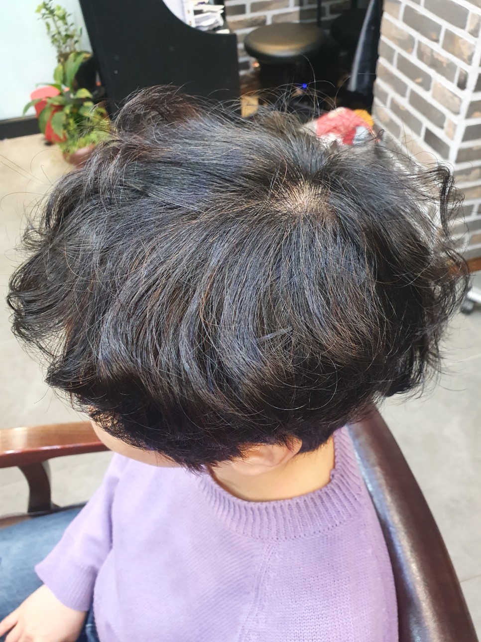 여자 숏컷 베이비펌 내추럴하고 오래가요~ 남자 투블럭 베이비펌& 16