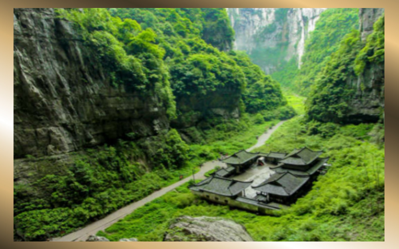 중국 우룽 카르스트 국립지질공원