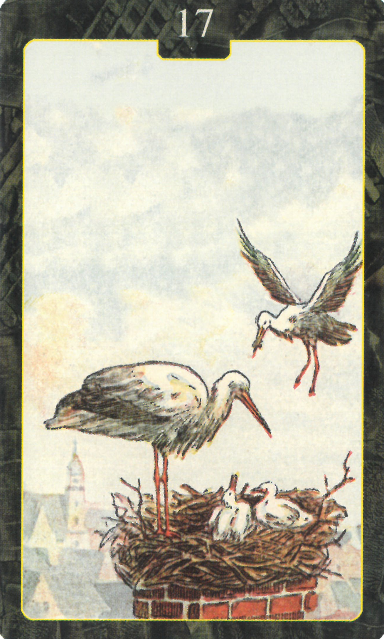 [오라클레노먼드] 17번 Stork 황새 해석 및 의미