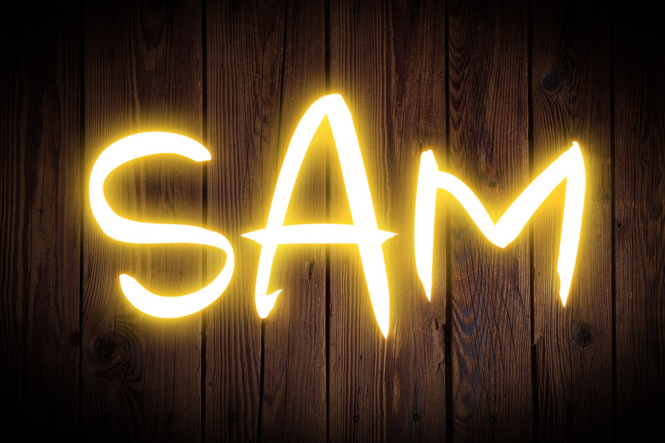 포토샵 네온 사인 효과 강좌