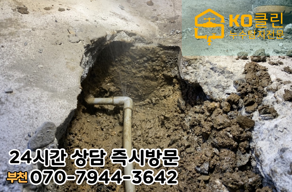 원미동 누수 긴급 해결3