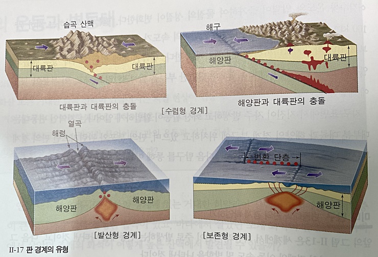 판경계의 유형