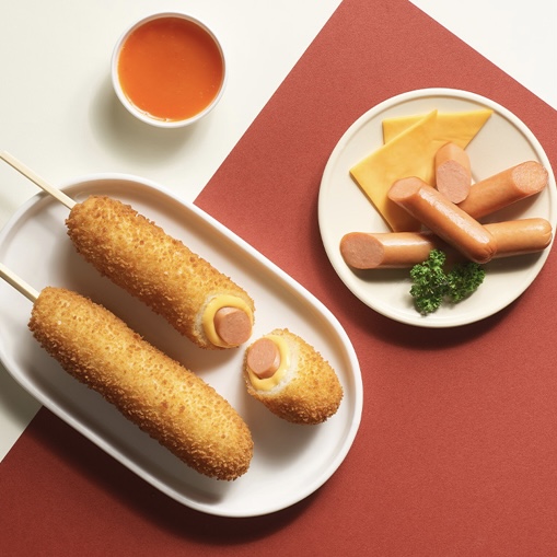 체다치즈 핫도그