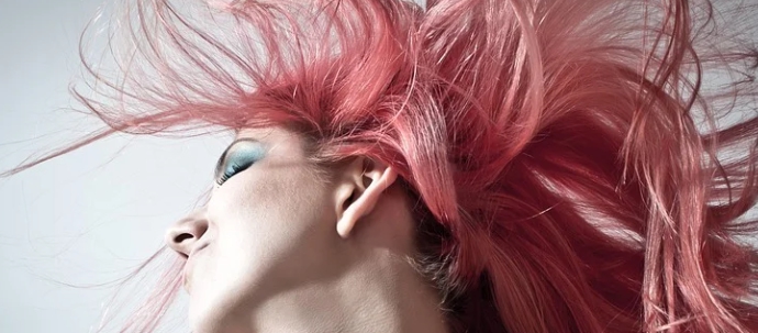 분홍-염색-머리