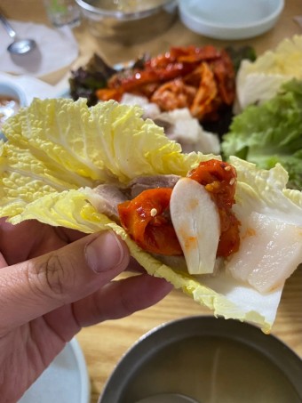 굴보쌈 달인