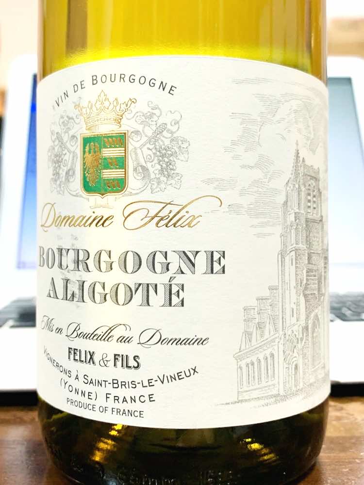 Domaine Felix & Fils Bourgogne Aligote 2017
