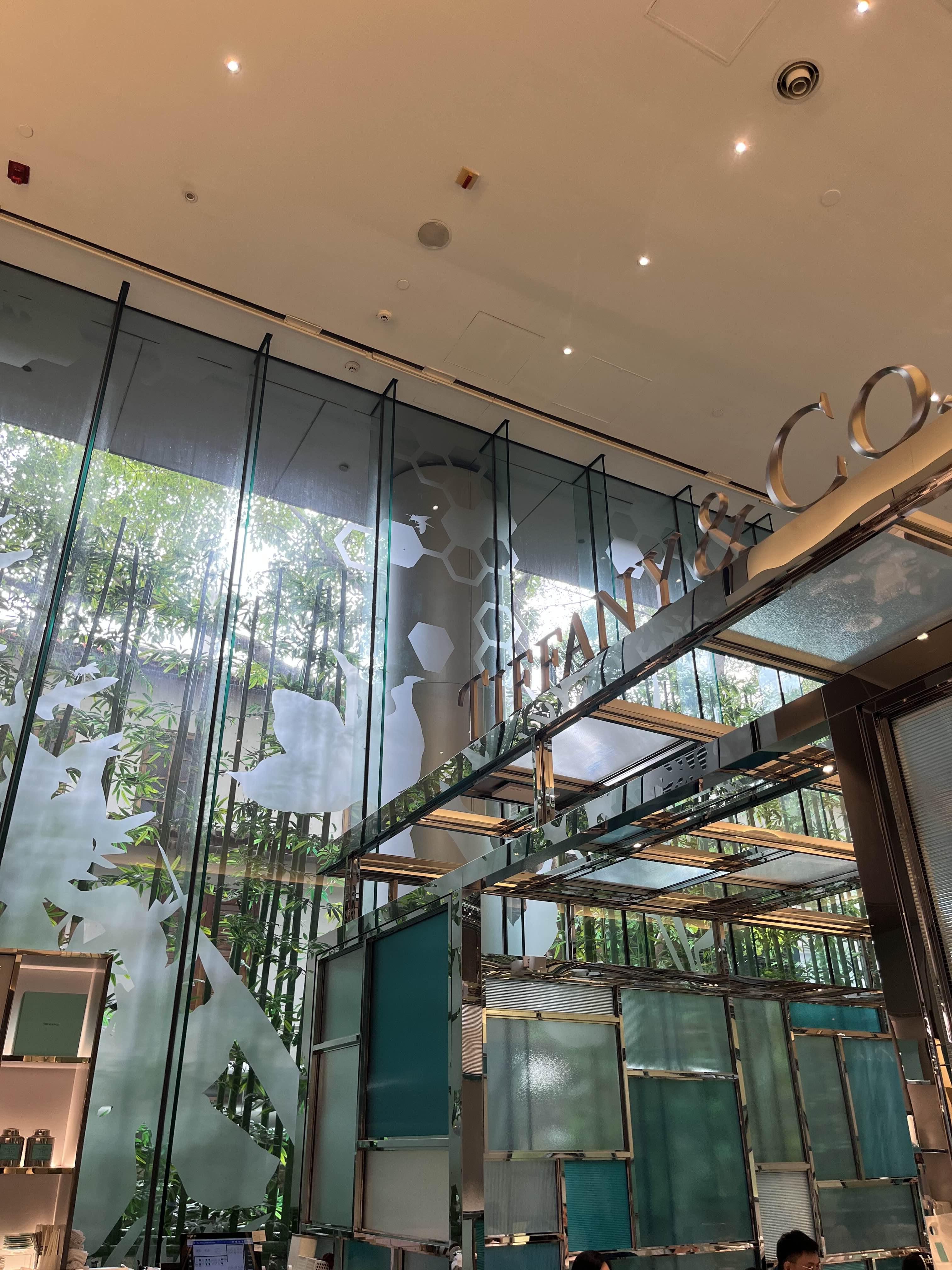 홍콩 침사추이 티파니앤코 카페 : The tiffany blue box cafe