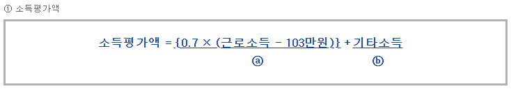 기초연금 소득평가액