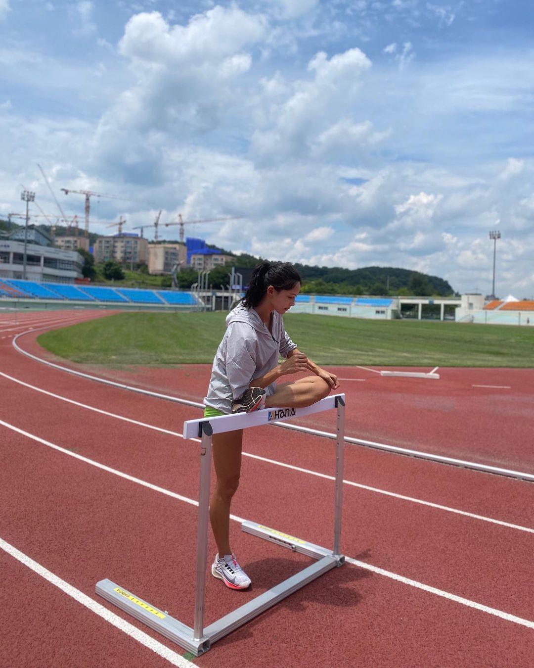 여신 육상 선수 김민지 인스타그램 셀카 사진
