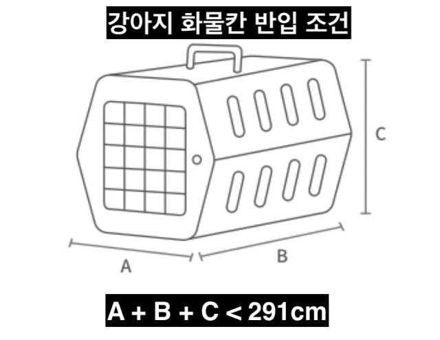 강아지-비행기-화물칸-가격