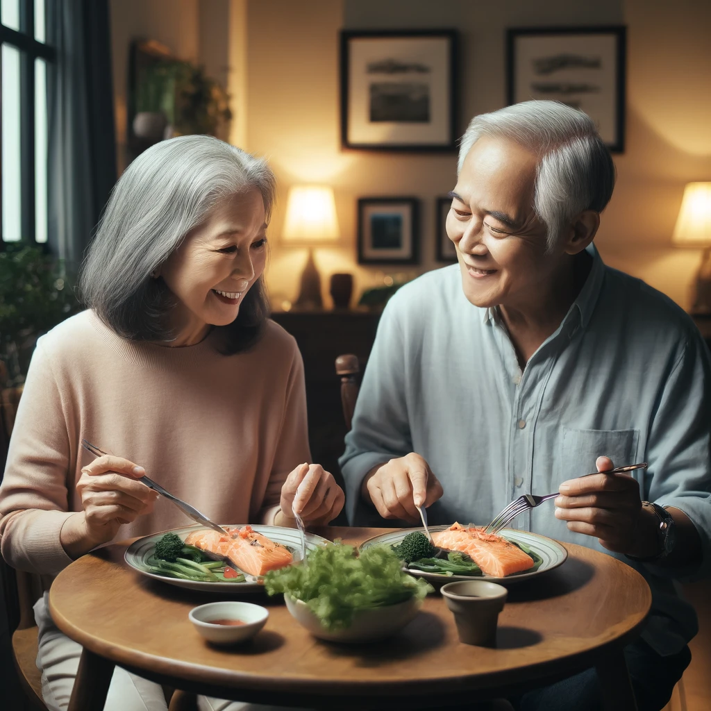 연어를 통한 건강한 생활 유지