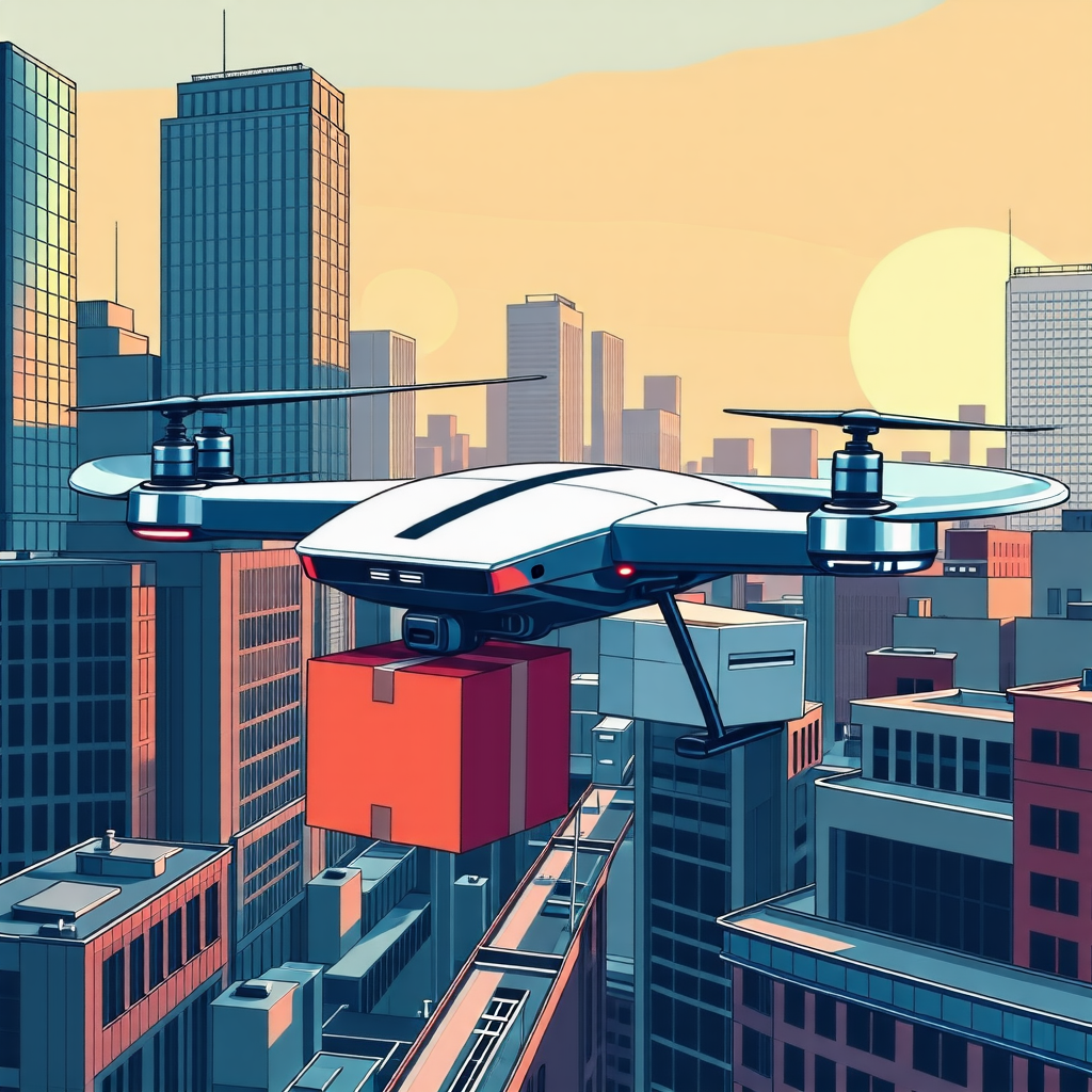 🚁 AI 품은 드론, 하늘길을 열다! 물류 산업의 혁신적인 미래